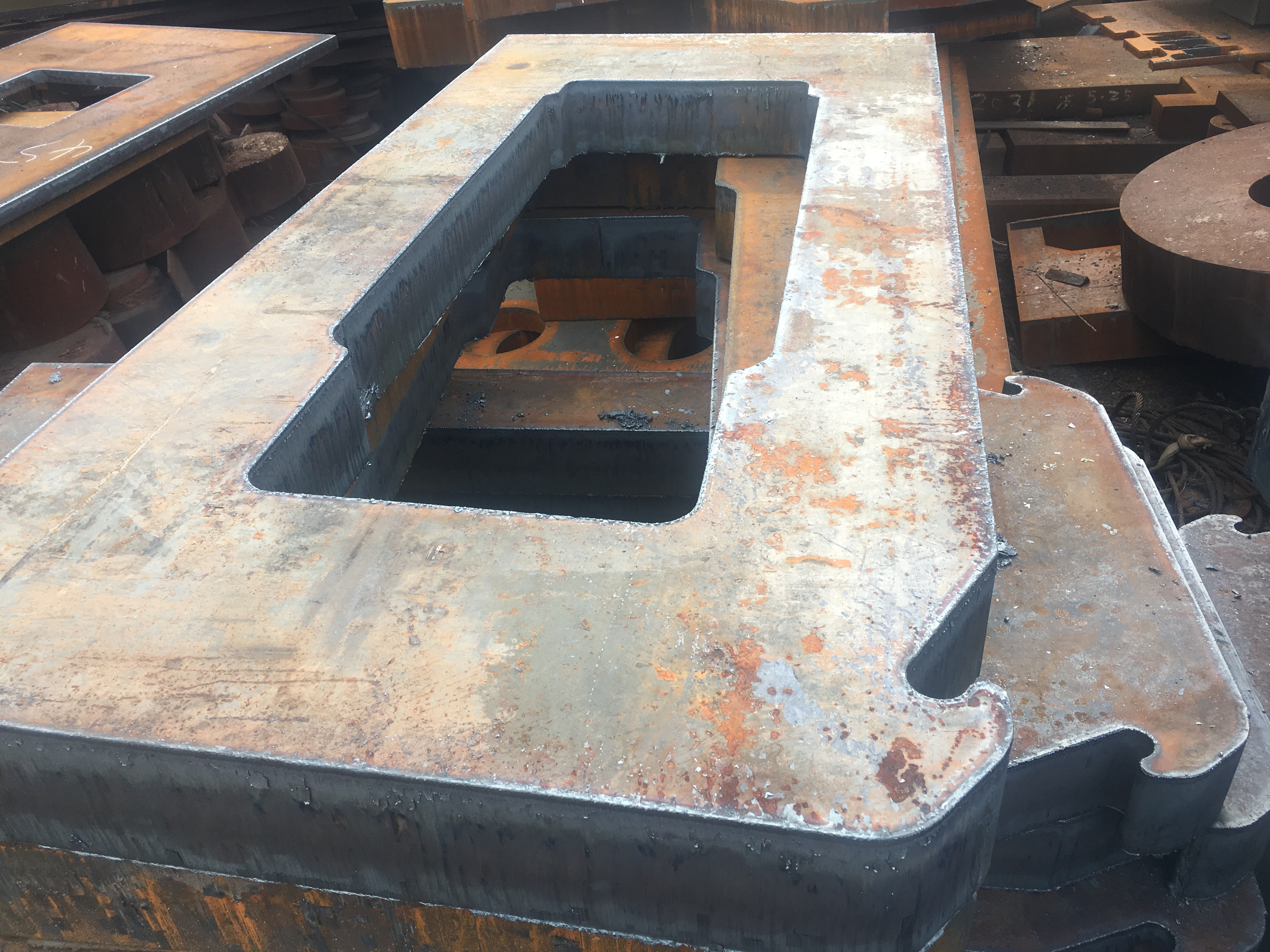 钢板切割牌坊件厂家